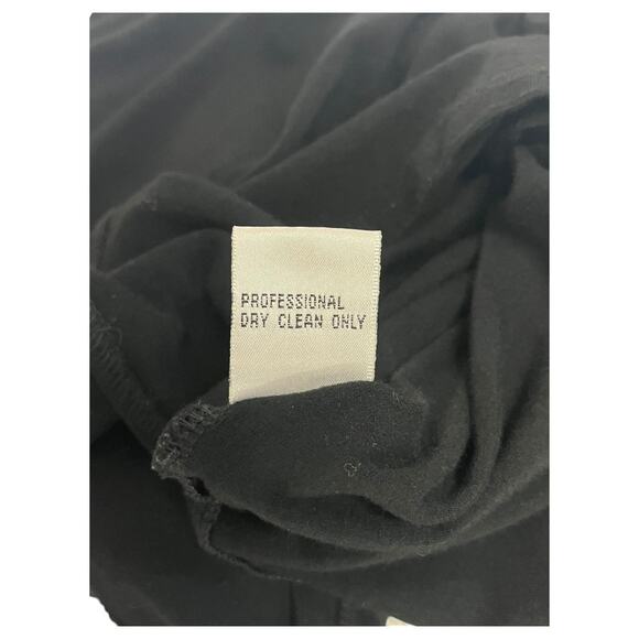 VTG Cache Halter Top Womens Medium Black Babydoll Crochet Boho Y2K Retro Fairy - Picture 10 of 12